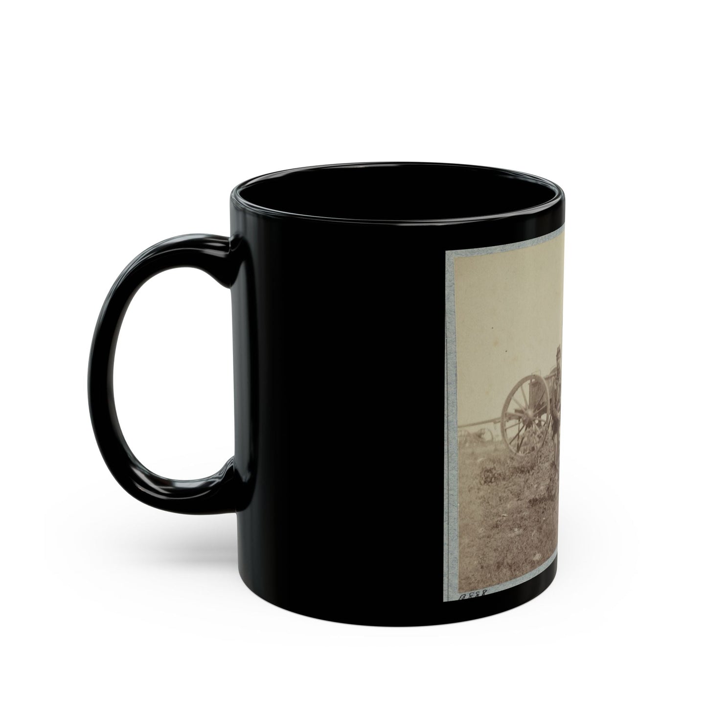 22d New York State Militia Near Harpers Ferry, Va., 1861 I.E.1862 023 (U.S. Civil War) Black Coffee Mug