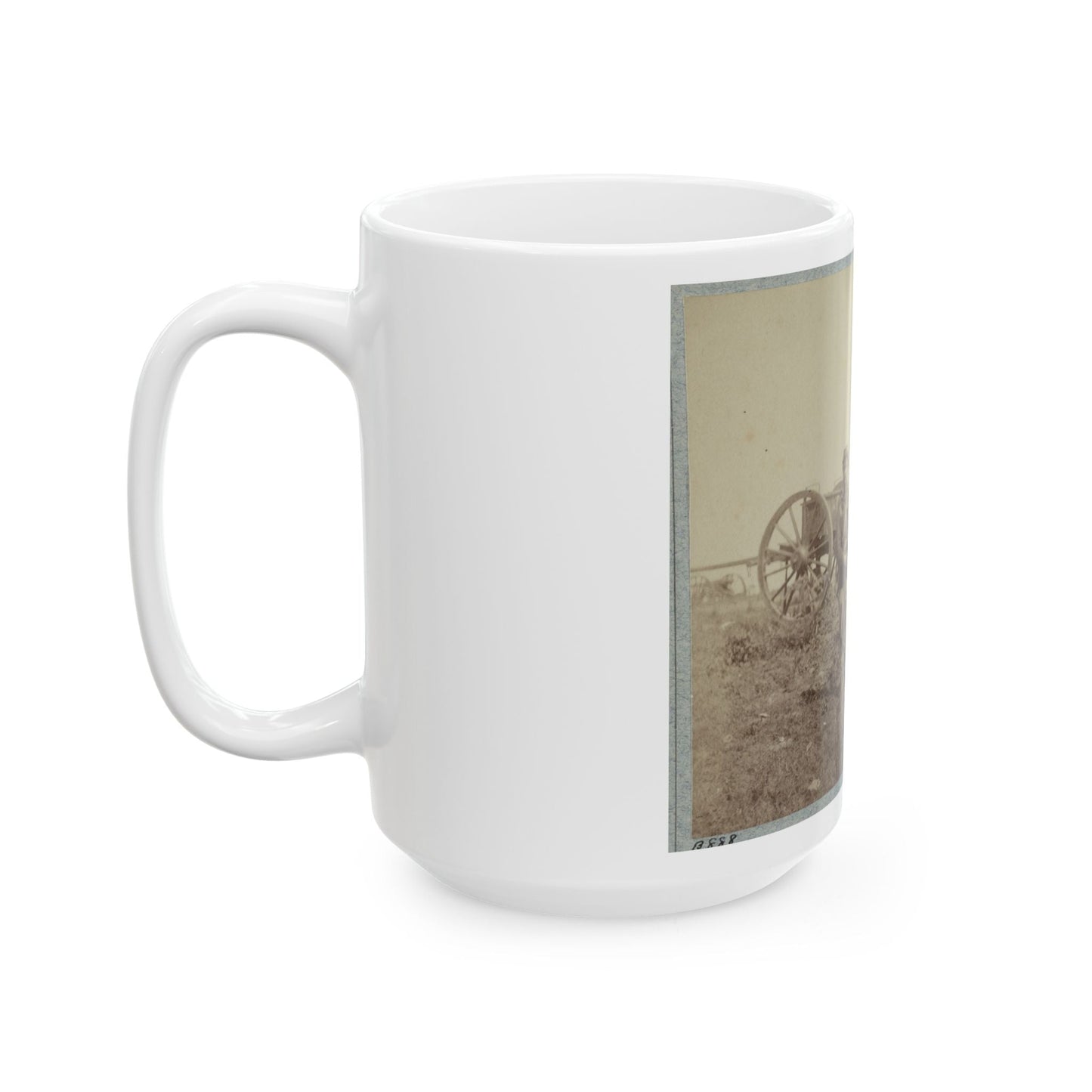 22d New York State Militia Near Harpers Ferry, Va., 1861 I.E.1862 023 (U.S. Civil War) White Coffee Mug