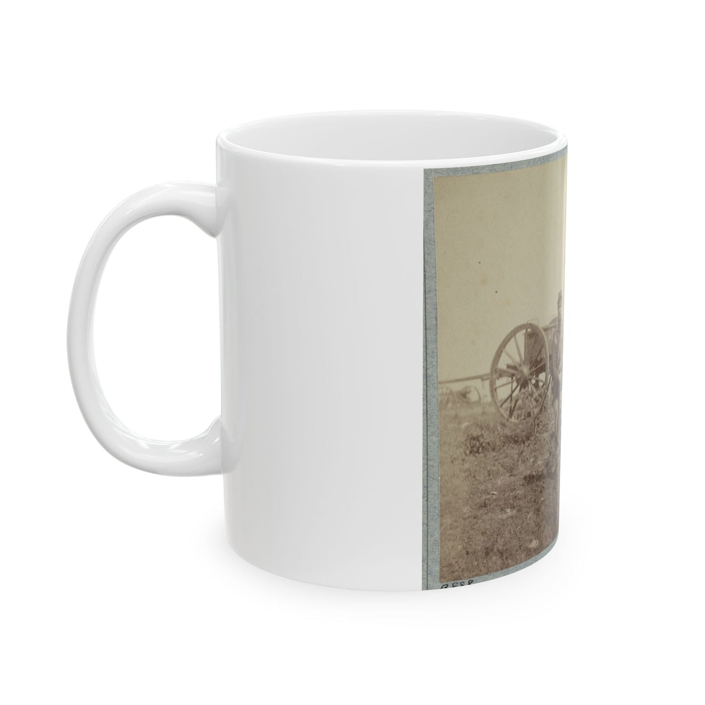 22d New York State Militia Near Harpers Ferry, Va., 1861 I.E.1862 023 (U.S. Civil War) White Coffee Mug