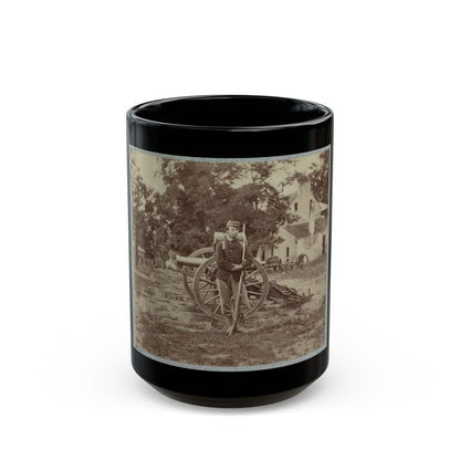 22d New York State Militia Near Harpers Ferry, Va., 1861 I.E.1862 024 (U.S. Civil War) Black Coffee Mug