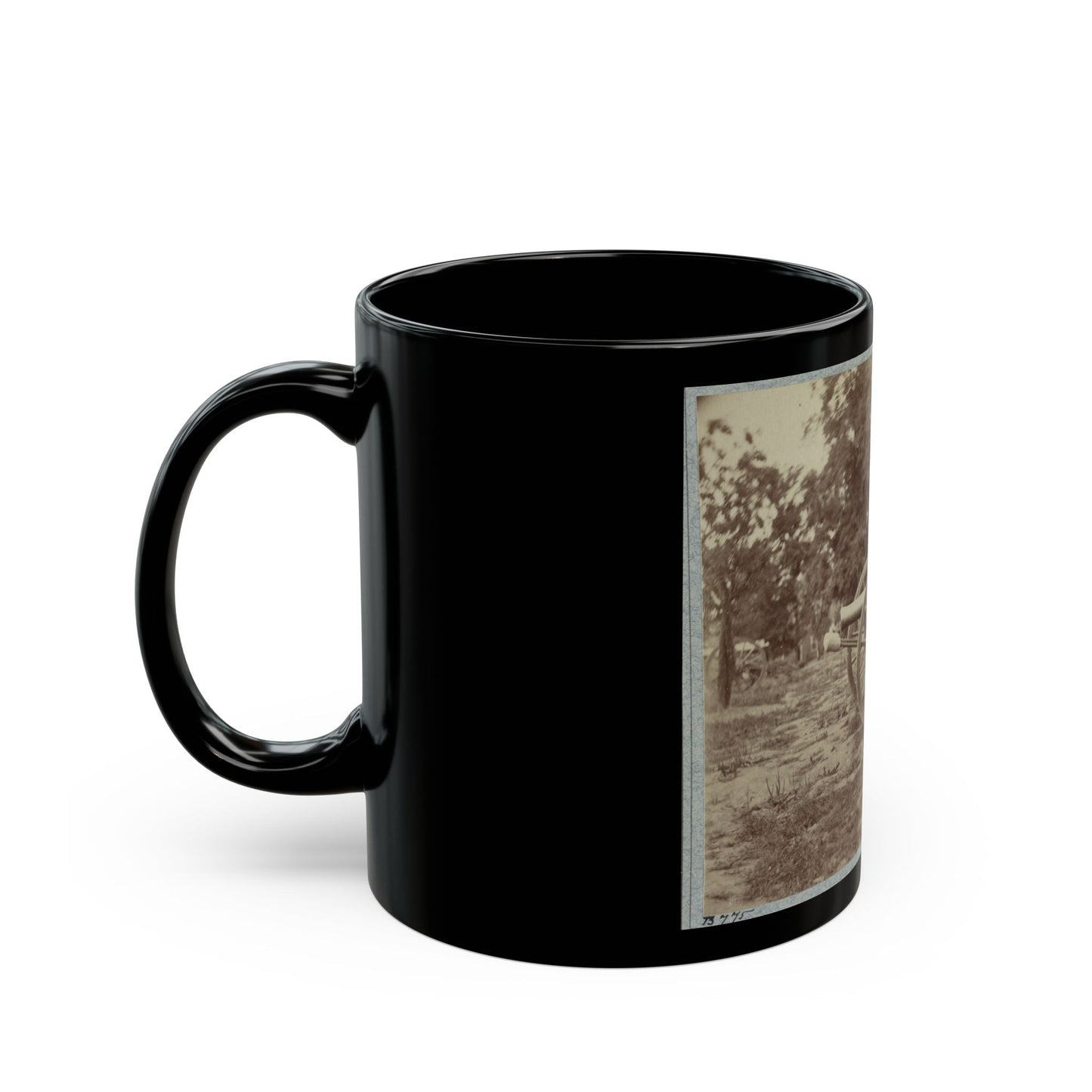 22d New York State Militia Near Harpers Ferry, Va., 1861 I.E.1862 024 (U.S. Civil War) Black Coffee Mug