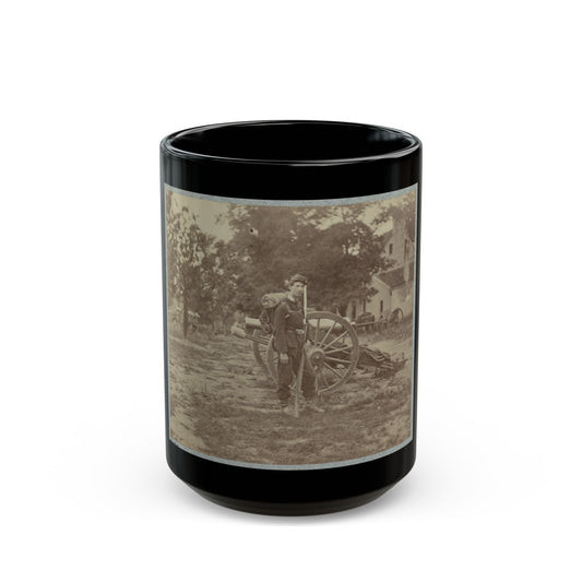 22d New York State Militia Near Harpers Ferry, Va., 1861 I.E.1862 025 (U.S. Civil War) Black Coffee Mug