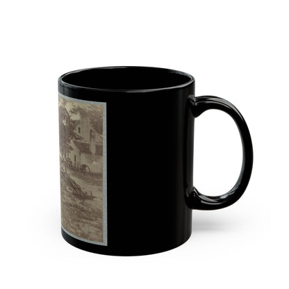 22d New York State Militia Near Harpers Ferry, Va., 1861 I.E.1862 025 (U.S. Civil War) Black Coffee Mug