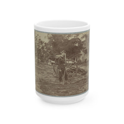 22d New York State Militia Near Harpers Ferry, Va., 1861 I.E.1862 025 (U.S. Civil War) White Coffee Mug