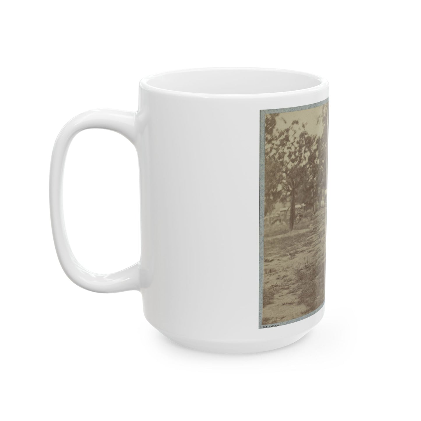 22d New York State Militia Near Harpers Ferry, Va., 1861 I.E.1862 025 (U.S. Civil War) White Coffee Mug