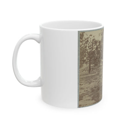 22d New York State Militia Near Harpers Ferry, Va., 1861 I.E.1862 025 (U.S. Civil War) White Coffee Mug