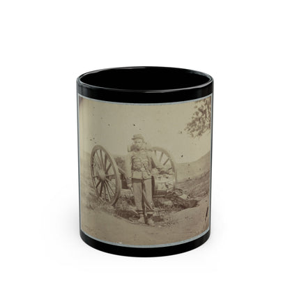 22d New York State Militia Near Harpers Ferry, Va., 1861 I.E.1862 026 (U.S. Civil War) Black Coffee Mug