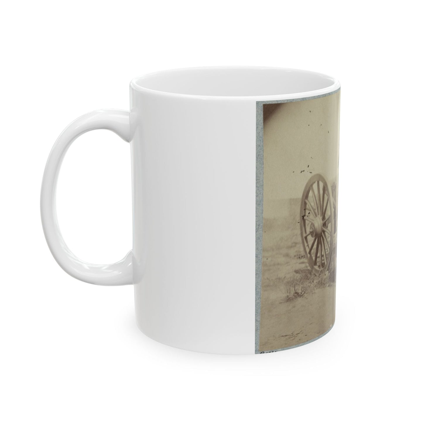 22d New York State Militia Near Harpers Ferry, Va., 1861 I.E.1862 026 (U.S. Civil War) White Coffee Mug