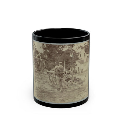 22d New York State Militia Near Harpers Ferry, Va., 1861 I.E.1862 027 (U.S. Civil War) Black Coffee Mug