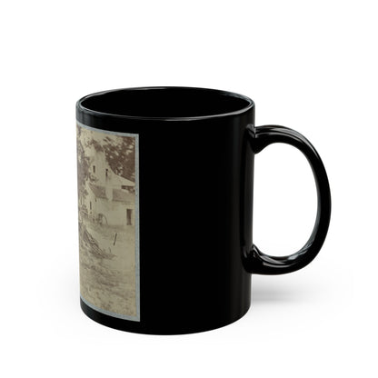 22d New York State Militia Near Harpers Ferry, Va., 1861 I.E.1862 027 (U.S. Civil War) Black Coffee Mug