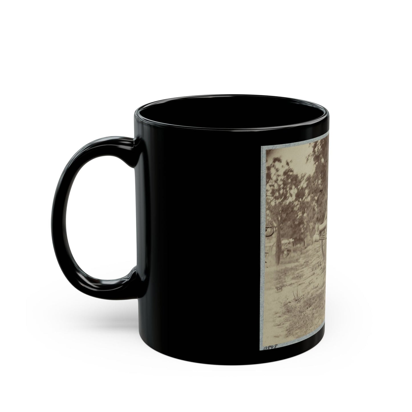 22d New York State Militia Near Harpers Ferry, Va., 1861 I.E.1862 027 (U.S. Civil War) Black Coffee Mug