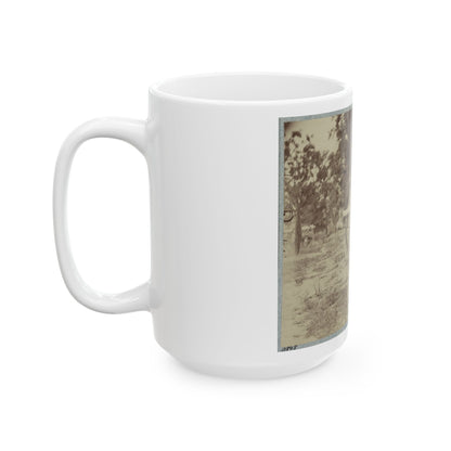 22d New York State Militia Near Harpers Ferry, Va., 1861 I.E.1862 027 (U.S. Civil War) White Coffee Mug