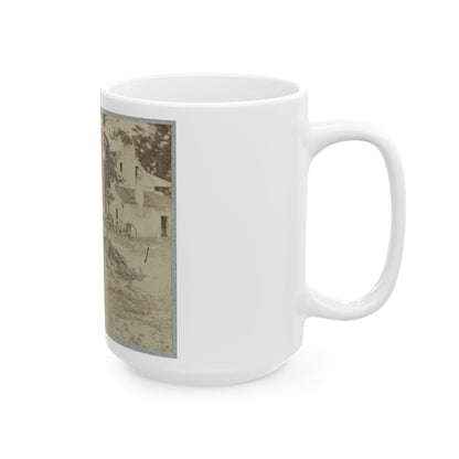 22d New York State Militia Near Harpers Ferry, Va., 1861 I.E.1862 027 (U.S. Civil War) White Coffee Mug