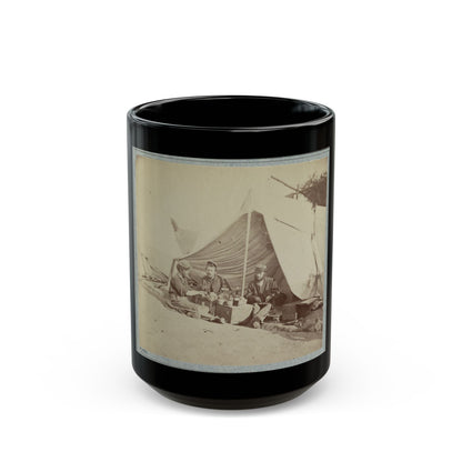 22d New York State Militia Near Harpers Ferry, Va., 1861 I.E.1862 (U.S. Civil War) Black Coffee Mug