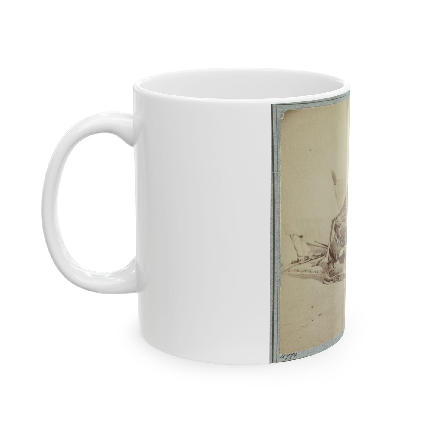 22d New York State Militia Near Harpers Ferry, Va., 1861 I.E.1862 (U.S. Civil War) White Coffee Mug