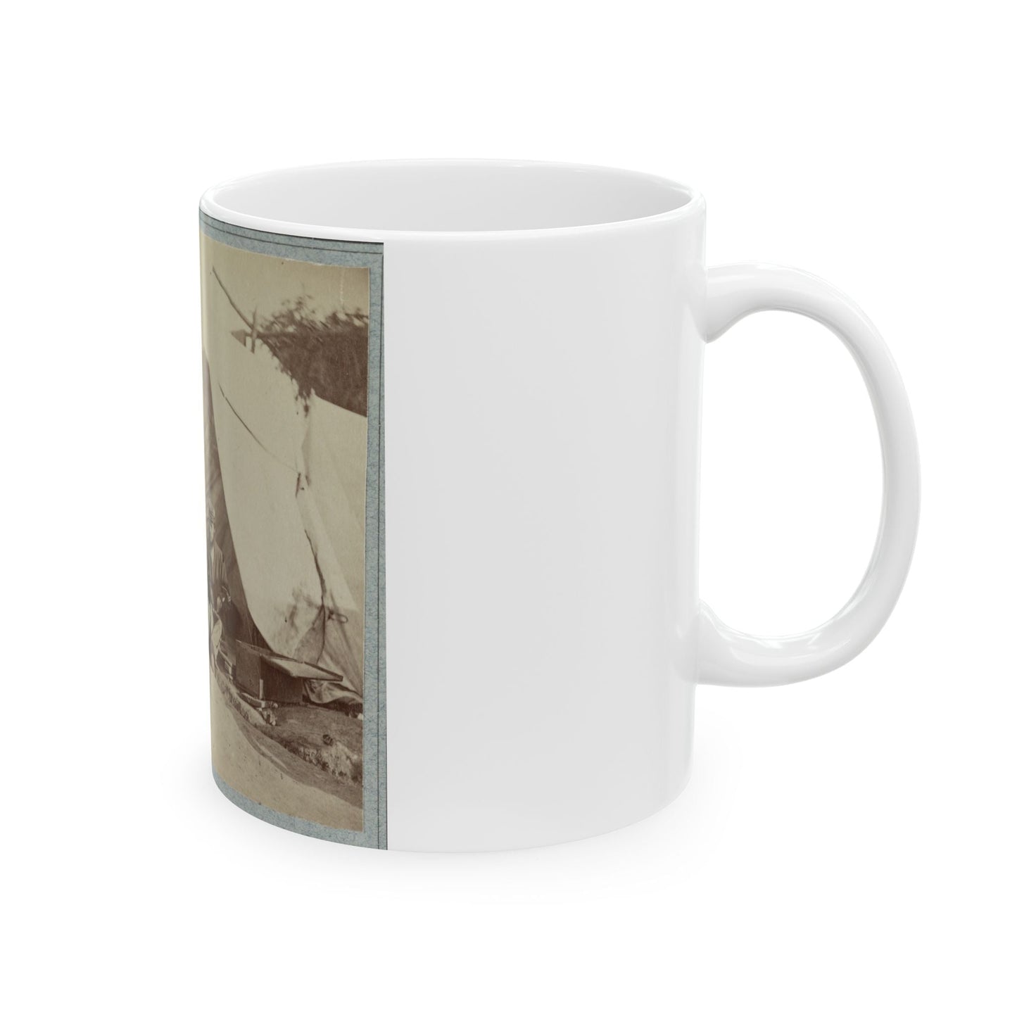 22d New York State Militia Near Harpers Ferry, Va., 1861 I.E.1862 (U.S. Civil War) White Coffee Mug