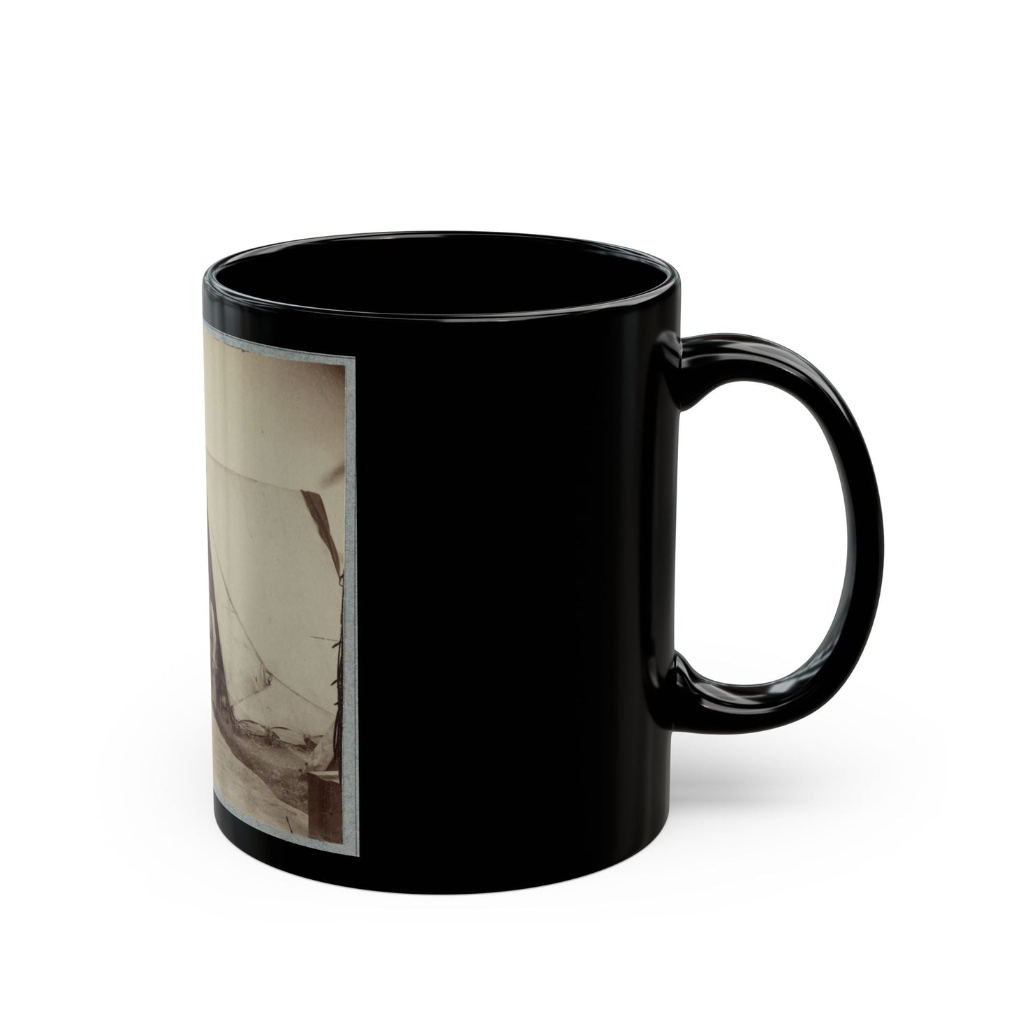 22d New York State Militia Near Harpers Ferry, Va., 1861 I.E.1862(2) (U.S. Civil War) Black Coffee Mug