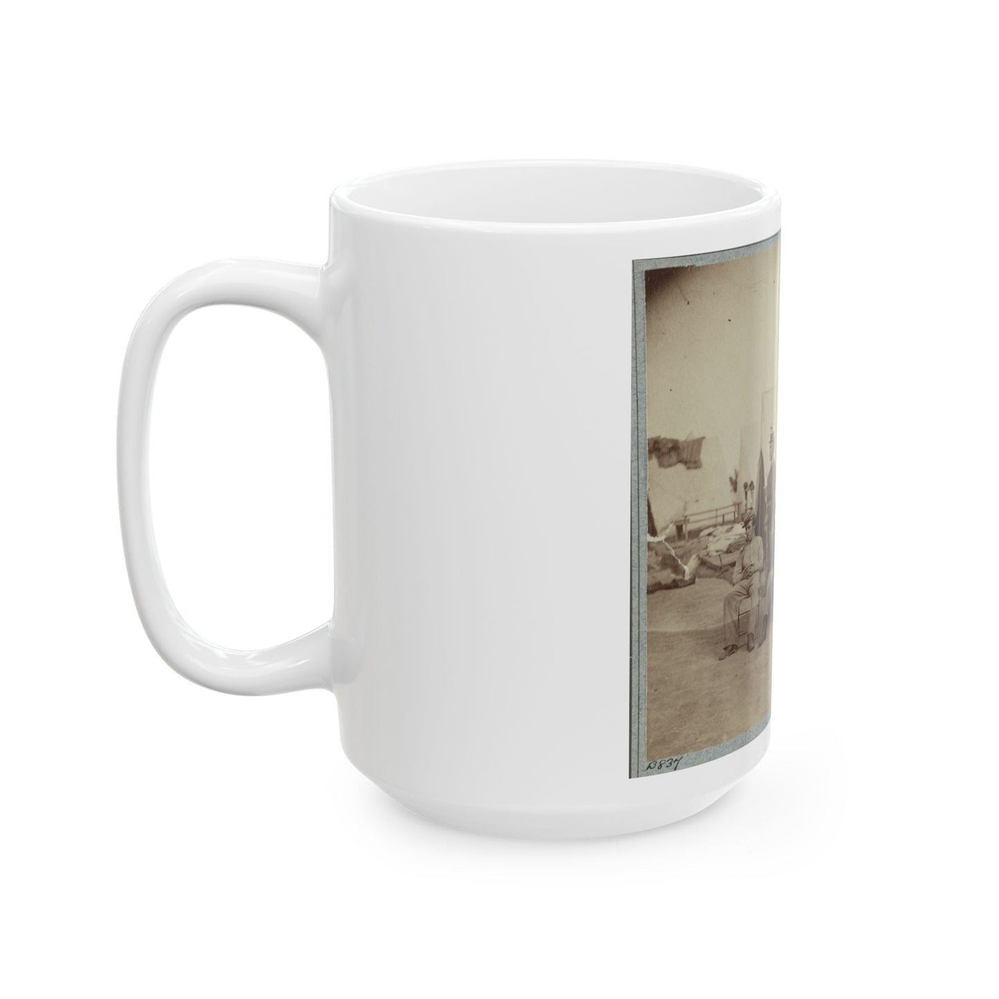 22d New York State Militia Near Harpers Ferry, Va., 1861 I.E.1862(2) (U.S. Civil War) White Coffee Mug