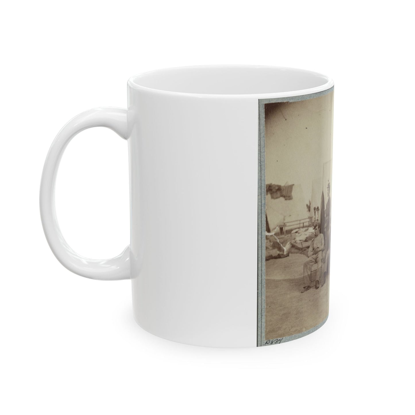 22d New York State Militia Near Harpers Ferry, Va., 1861 I.E.1862(2) (U.S. Civil War) White Coffee Mug