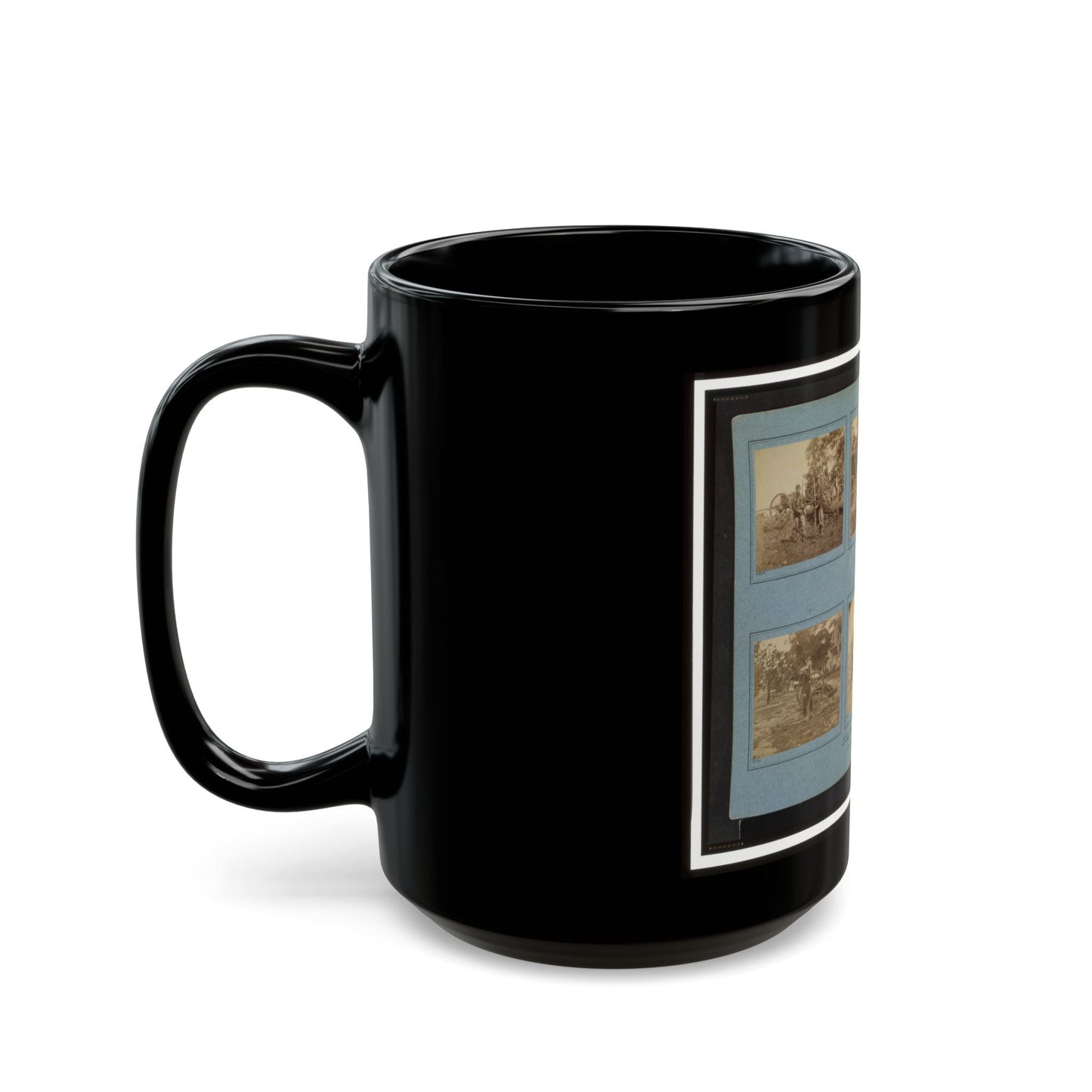 22d New York State Militia Near Harpers Ferry, Va., 1861 I.E.1862(3) (U.S. Civil War) Black Coffee Mug