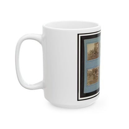 22d New York State Militia Near Harpers Ferry, Va., 1861 I.E.1862(3) (U.S. Civil War) White Coffee Mug