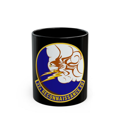 22d Reconnaissance Squadron (U.S. Air Force) Black Coffee Mug-11oz-The Sticker Space