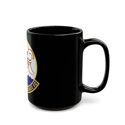 22d Reconnaissance Squadron (U.S. Air Force) Black Coffee Mug-The Sticker Space