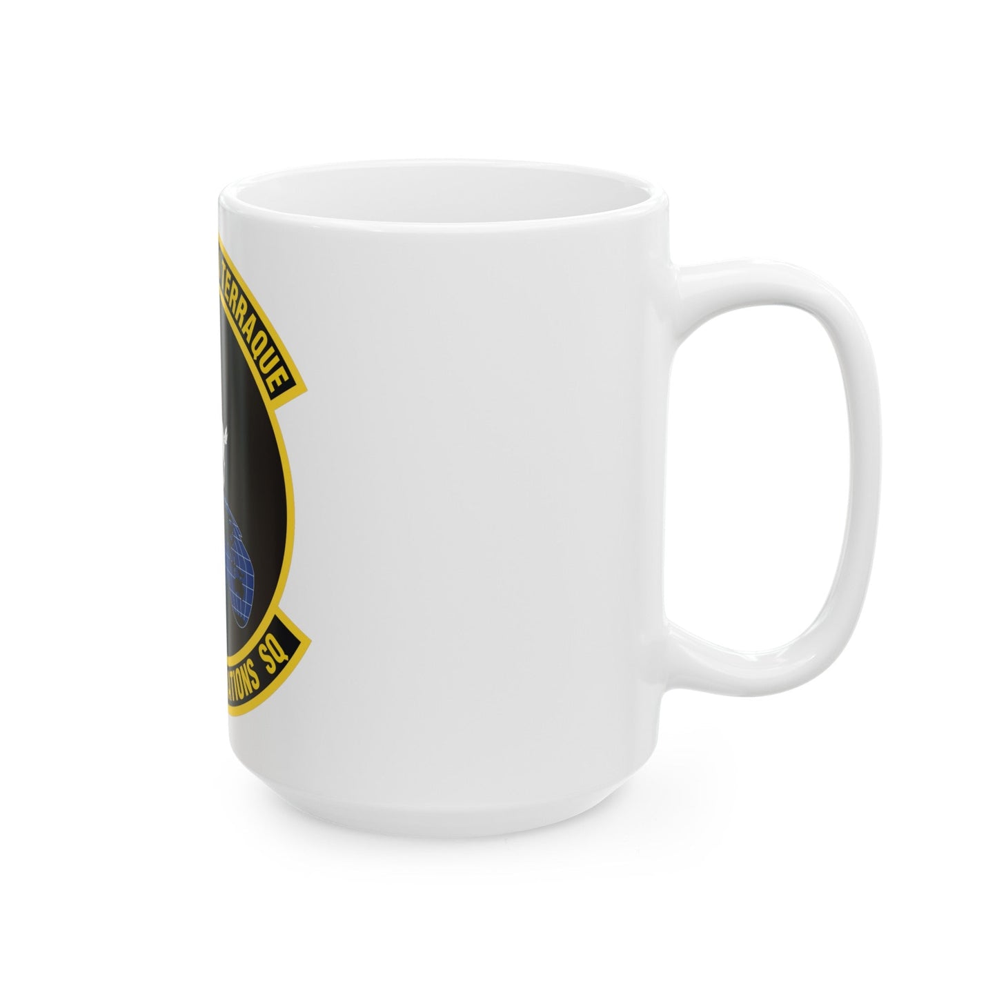 22d Space Operations Squadron (U.S. Air Force) White Coffee Mug-The Sticker Space