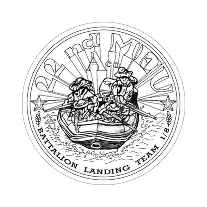 22nd MEU (USMC) STICKER Vinyl Die-Cut Decal 5 Inch - The Sticker Space