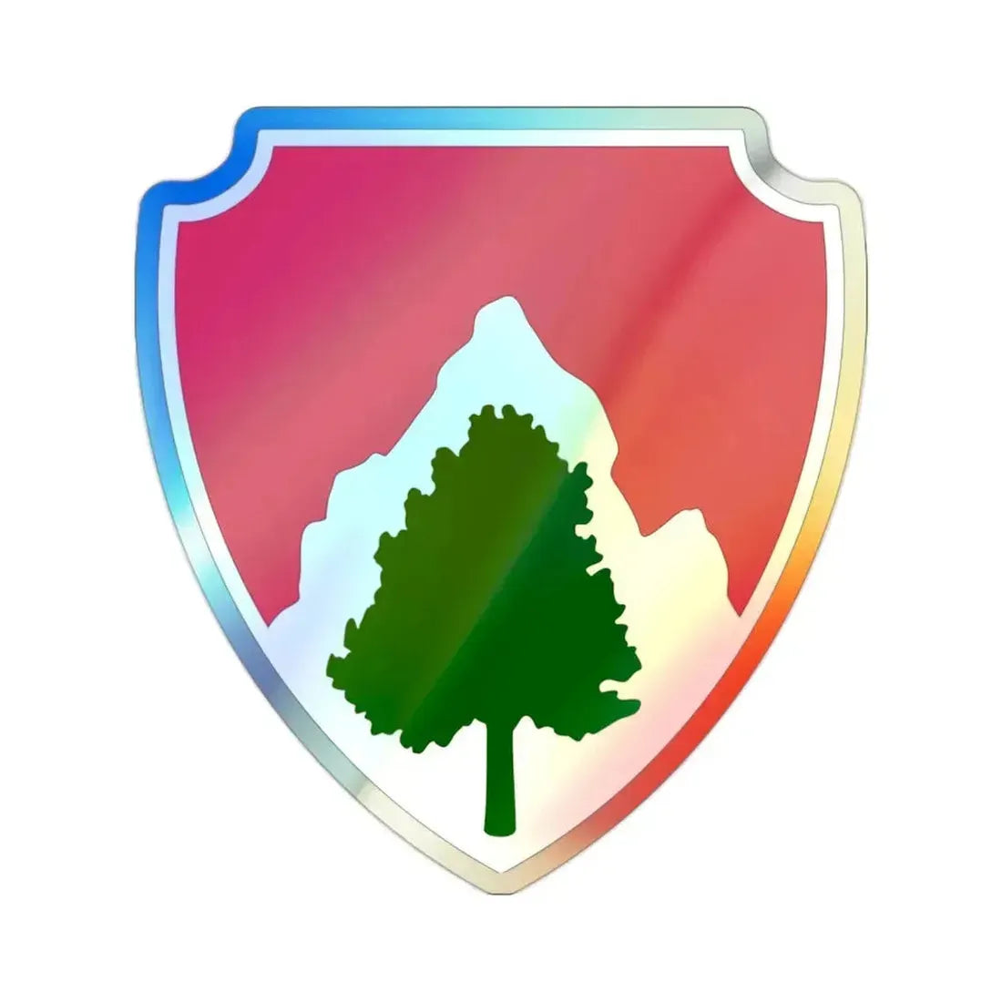 23 Engineer Battalion (U.S. Army) Holographic STICKER Die-Cut Vinyl Decal 2 Inch Holographic - The Sticker Space