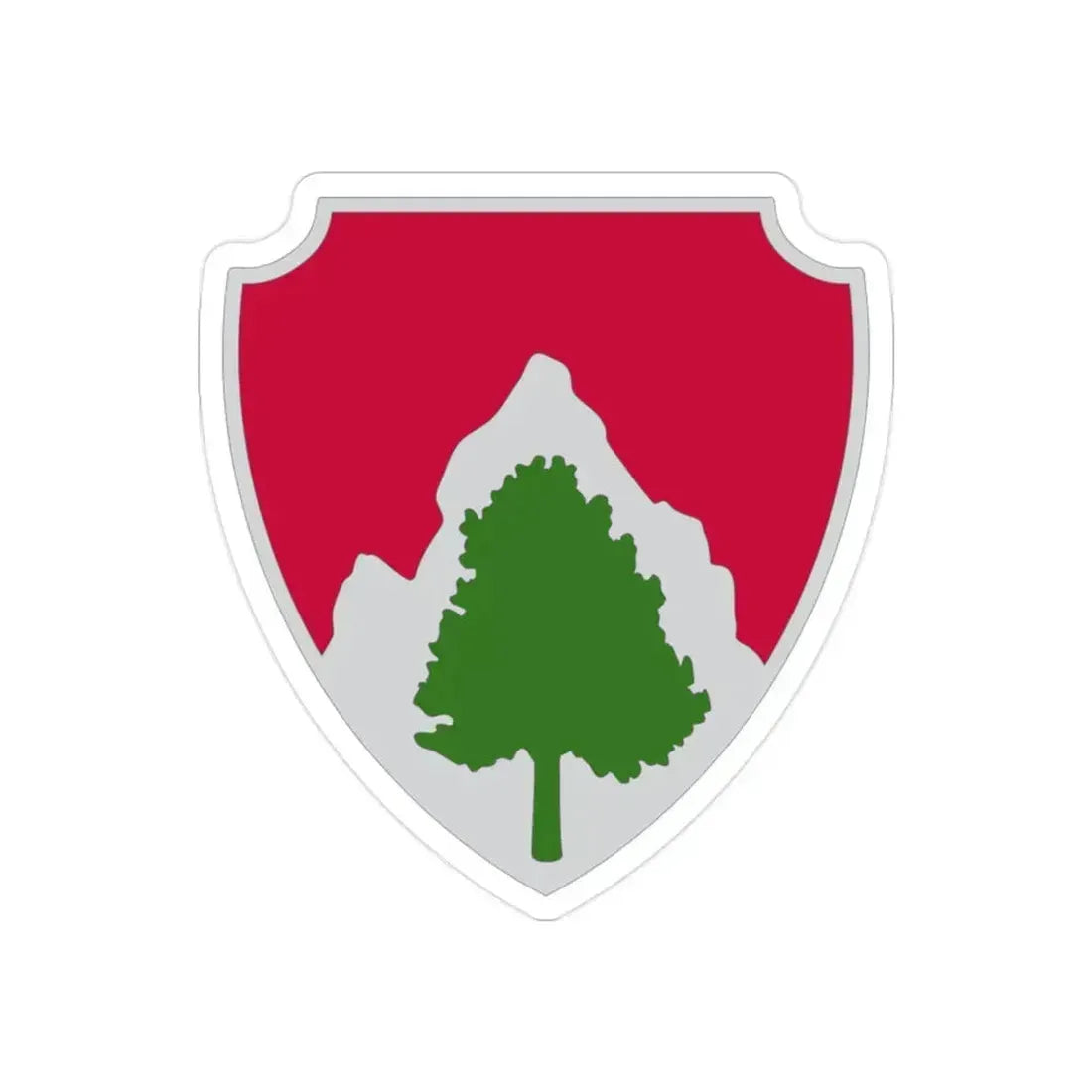 23 Engineer Battalion (U.S. Army) REVERSE PRINT Transparent Die-Cut STICKER 2 Inch Die-Cut Transparent - The Sticker Space