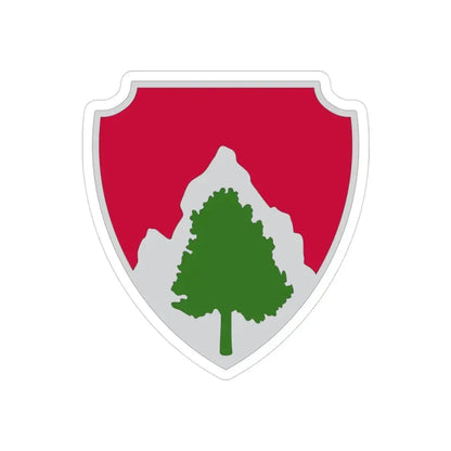 23 Engineer Battalion (U.S. Army) REVERSE PRINT Transparent Die-Cut STICKER - The Sticker Space