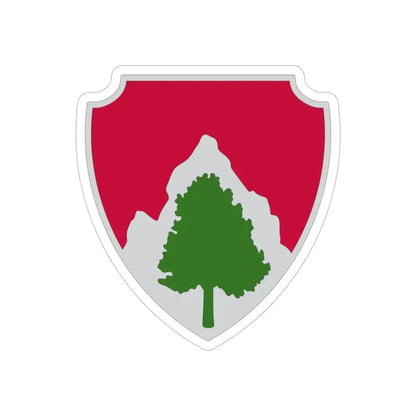 23 Engineer Battalion (U.S. Army) REVERSE PRINT Transparent Die-Cut STICKER - The Sticker Space