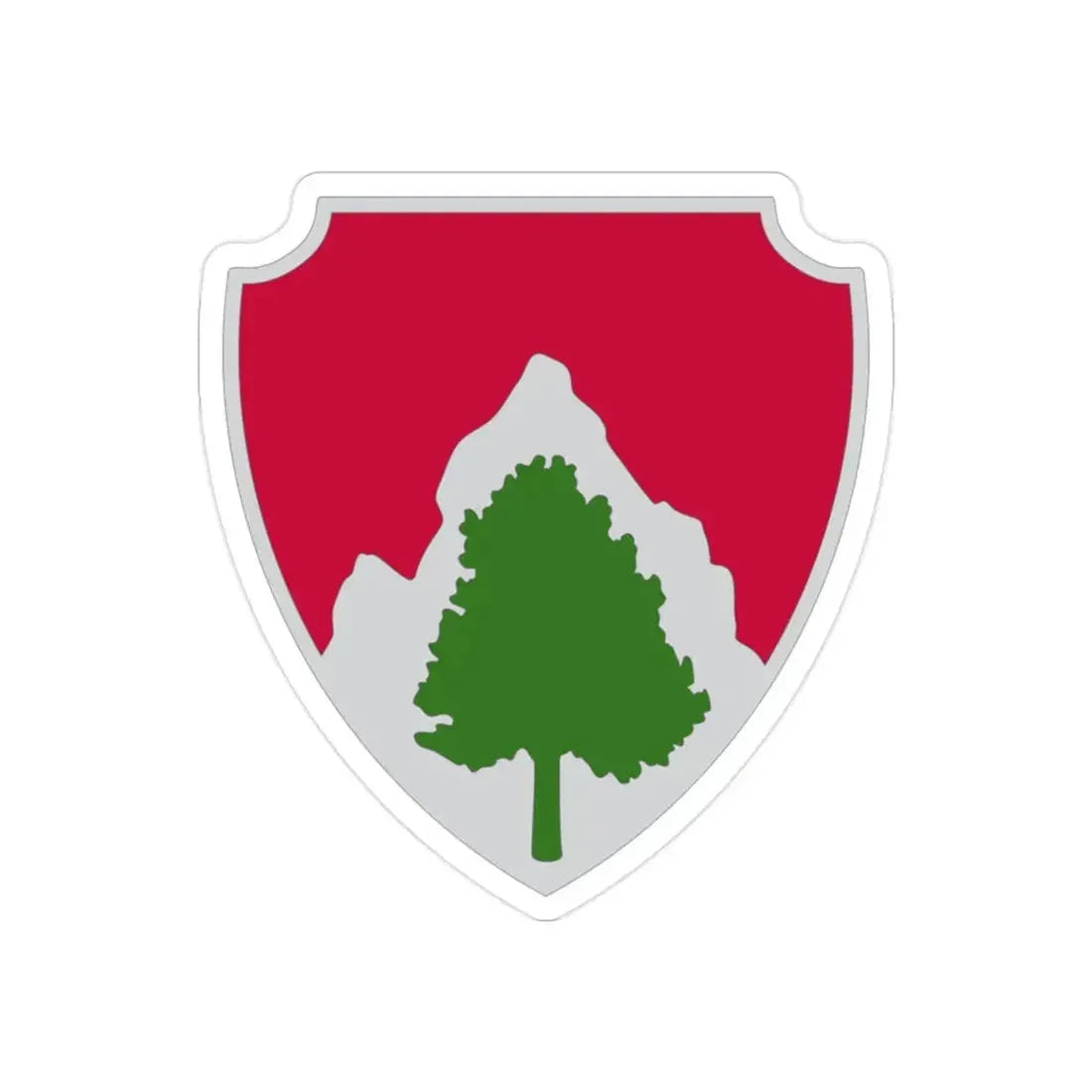 23 Engineer Battalion (U.S. Army) REVERSE PRINT Transparent Die-Cut STICKER - The Sticker Space