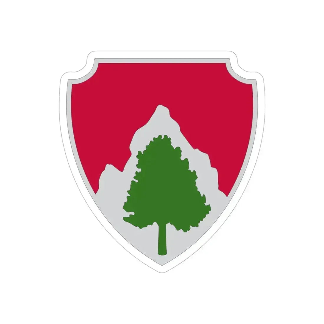 23 Engineer Battalion (U.S. Army) REVERSE PRINT Transparent Die-Cut STICKER - The Sticker Space