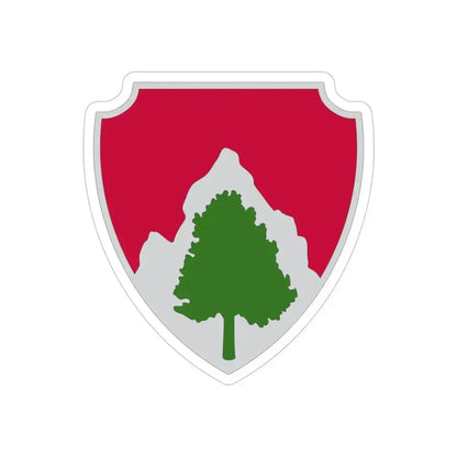 23 Engineer Battalion (U.S. Army) REVERSE PRINT Transparent Die-Cut STICKER - The Sticker Space