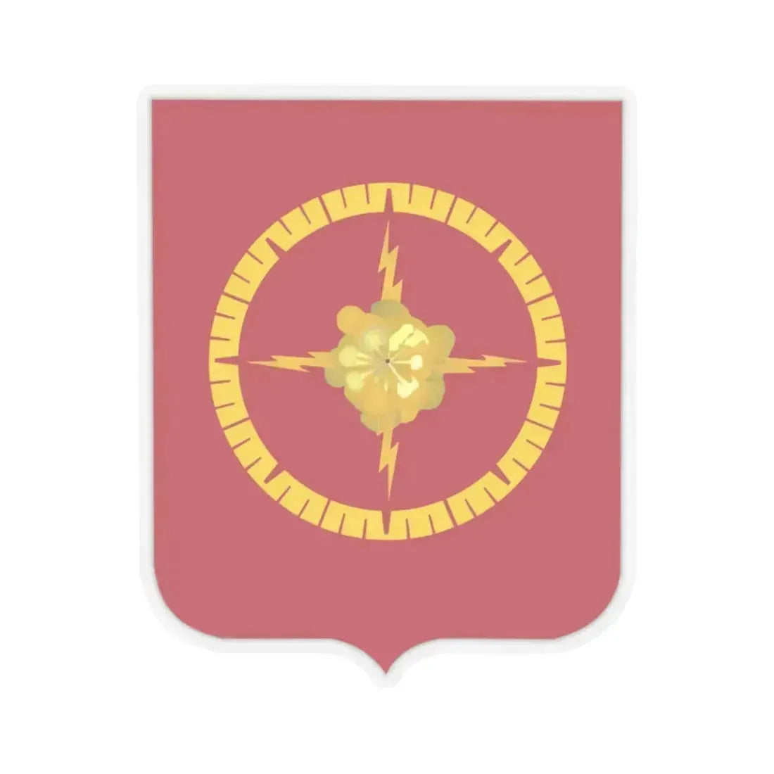 23 Field Artillery Battalion 2 (U.S. Army) STICKER Vinyl Kiss-Cut Decal 2 Inch Transparent - The Sticker Space