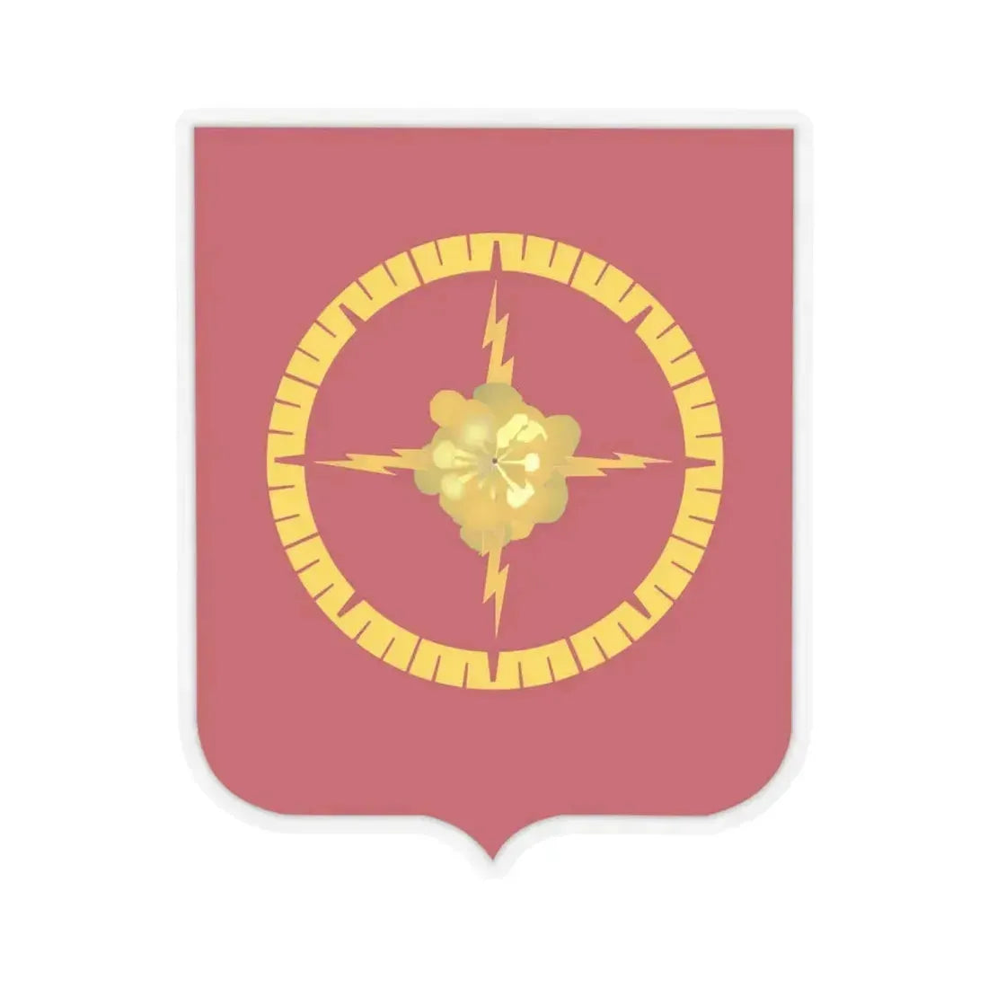 23 Field Artillery Battalion 2 (U.S. Army) STICKER Vinyl Kiss-Cut Decal 4 Inch Transparent - The Sticker Space