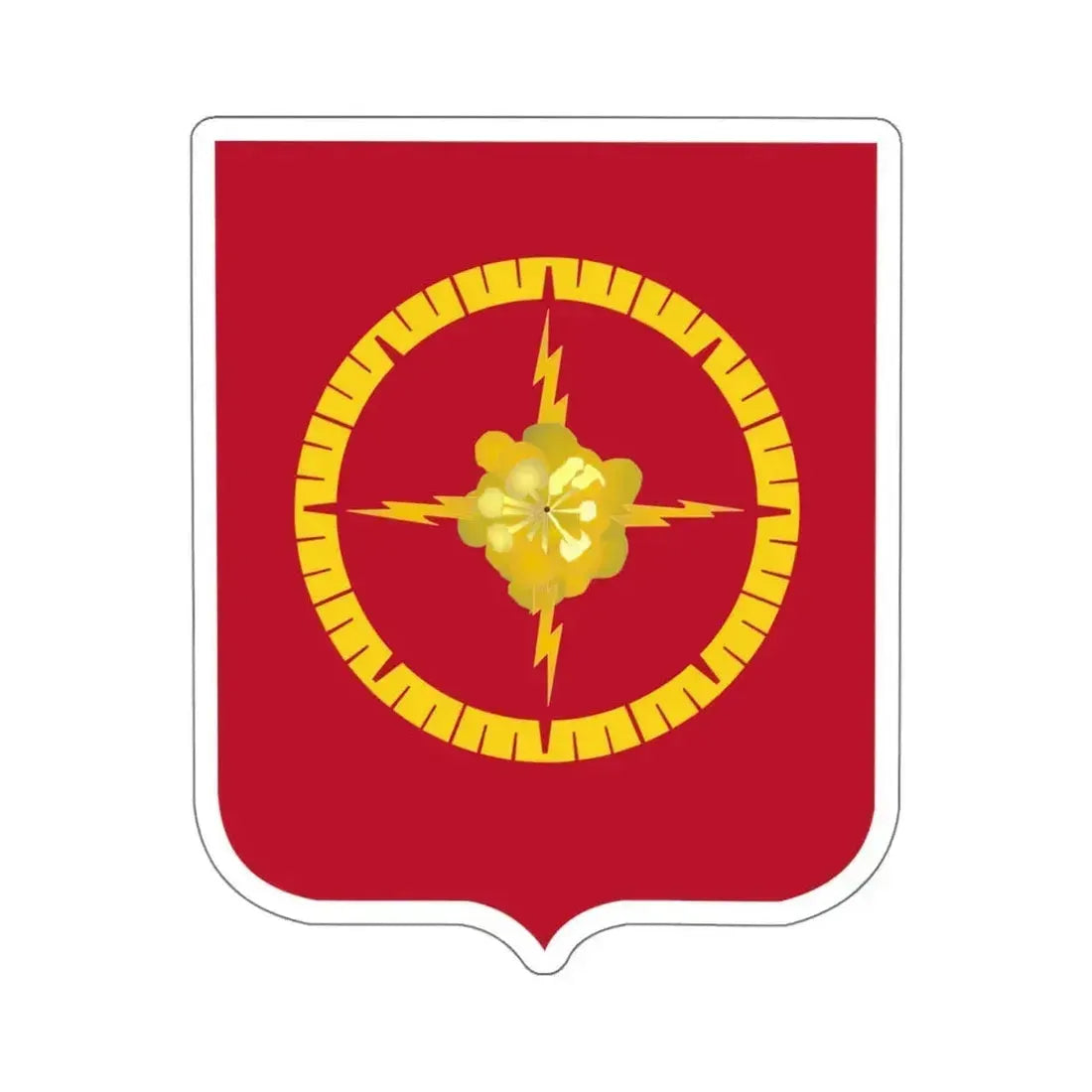 23 Field Artillery Battalion 2 (U.S. Army) STICKER Vinyl Kiss-Cut Decal 6 Inch White - The Sticker Space