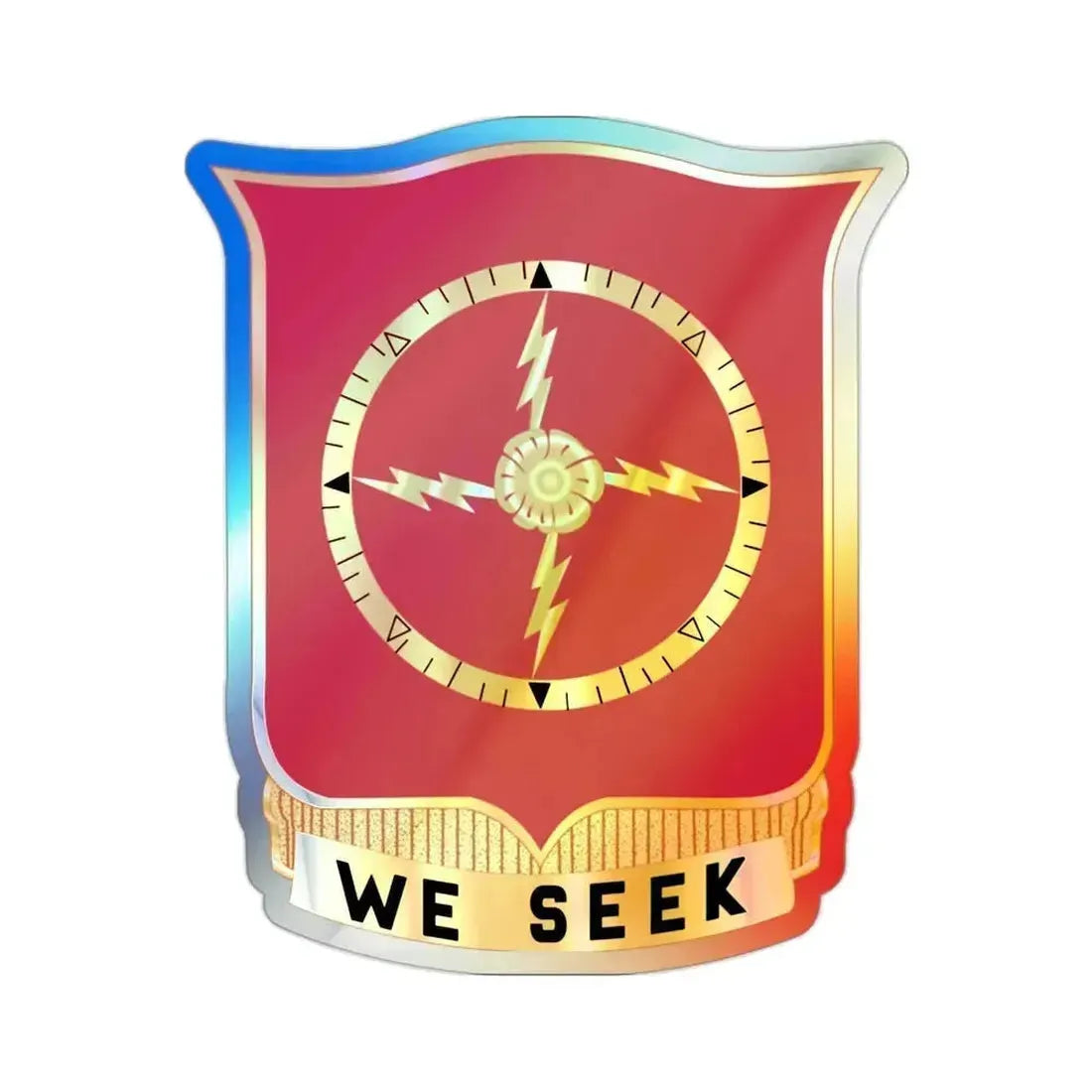 23 Field Artillery Battalion (U.S. Army) Holographic STICKER Die-Cut Vinyl Decal 2 Inch Holographic - The Sticker Space