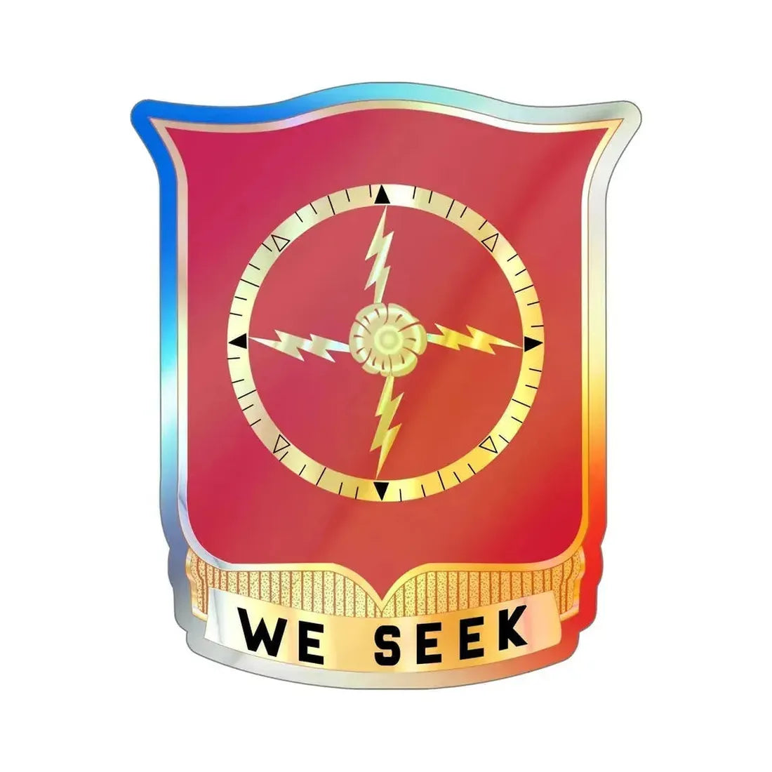 23 Field Artillery Battalion (U.S. Army) Holographic STICKER Die-Cut Vinyl Decal 6 Inch Holographic - The Sticker Space