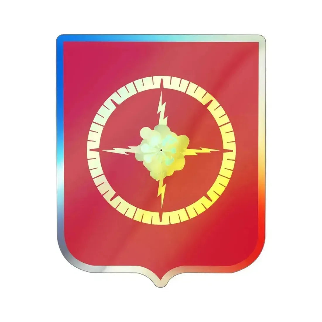 23 Field Artillery Battalion v2 (U.S. Army) Holographic STICKER Die-Cut Vinyl Decal 4 Inch Holographic - The Sticker Space