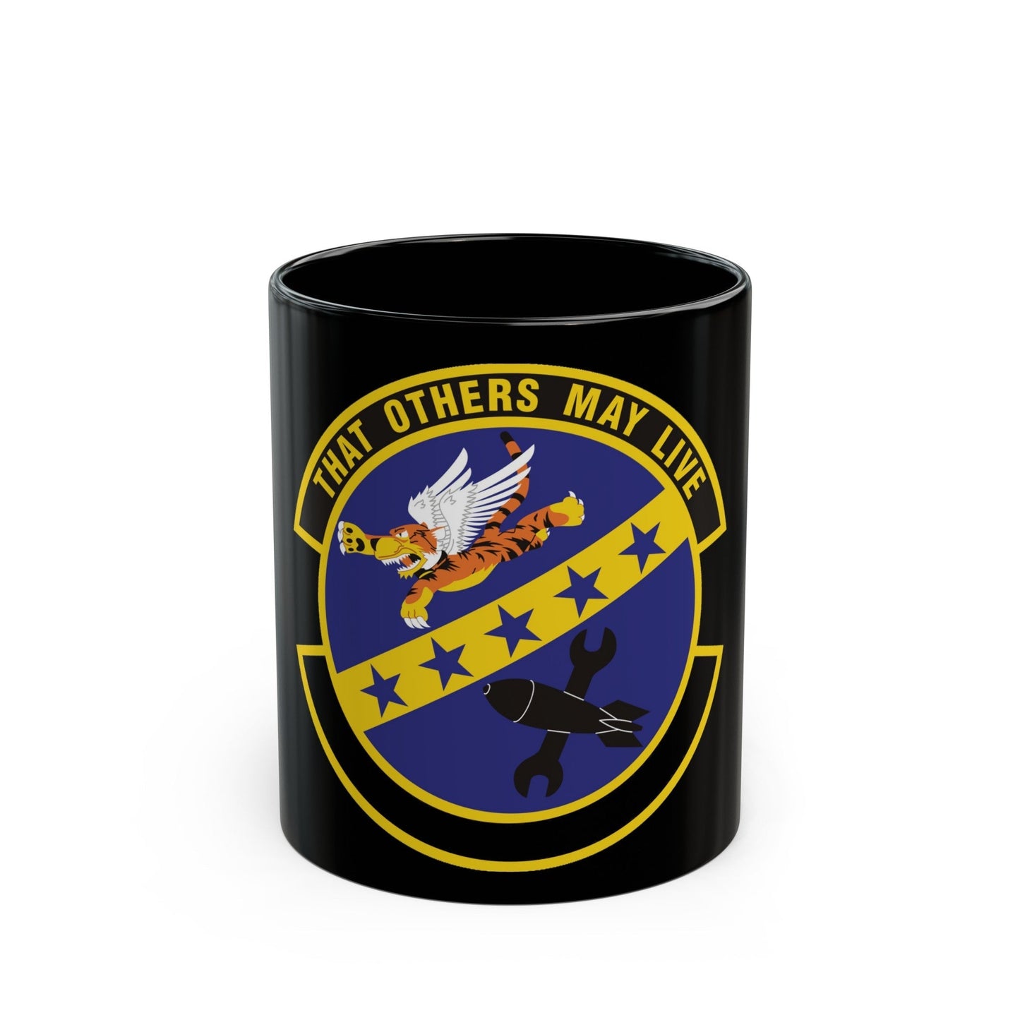 23 Maintenance Sq ACC (U.S. Air Force) Black Coffee Mug-11oz-The Sticker Space