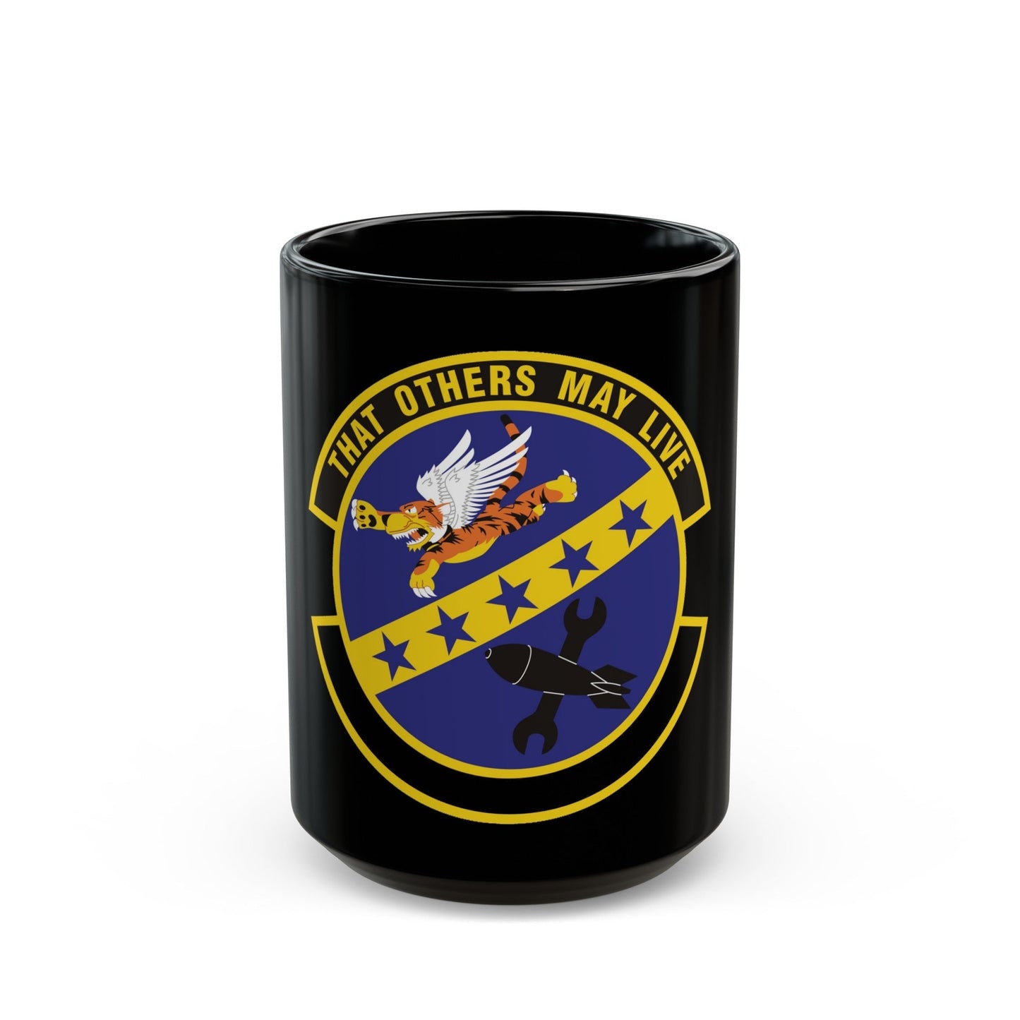 23 Maintenance Sq ACC (U.S. Air Force) Black Coffee Mug-15oz-The Sticker Space