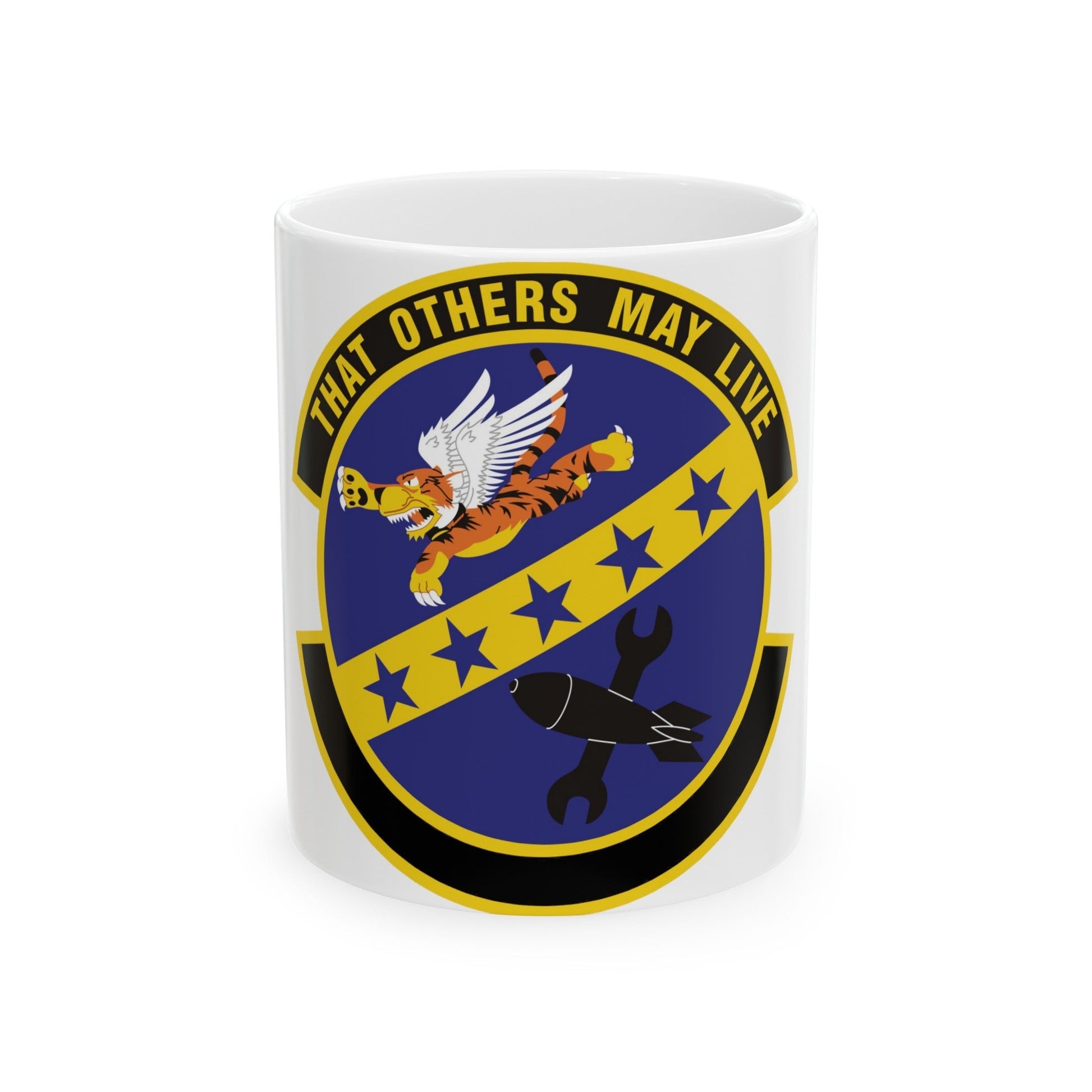 23 Maintenance Sq ACC (U.S. Air Force) White Coffee Mug-11oz-The Sticker Space