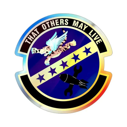 23 Maintenance Sq ACC (U.S. Air Force) Holographic STICKER Die-Cut Vinyl Decal 2 Inch Holographic - The Sticker Space