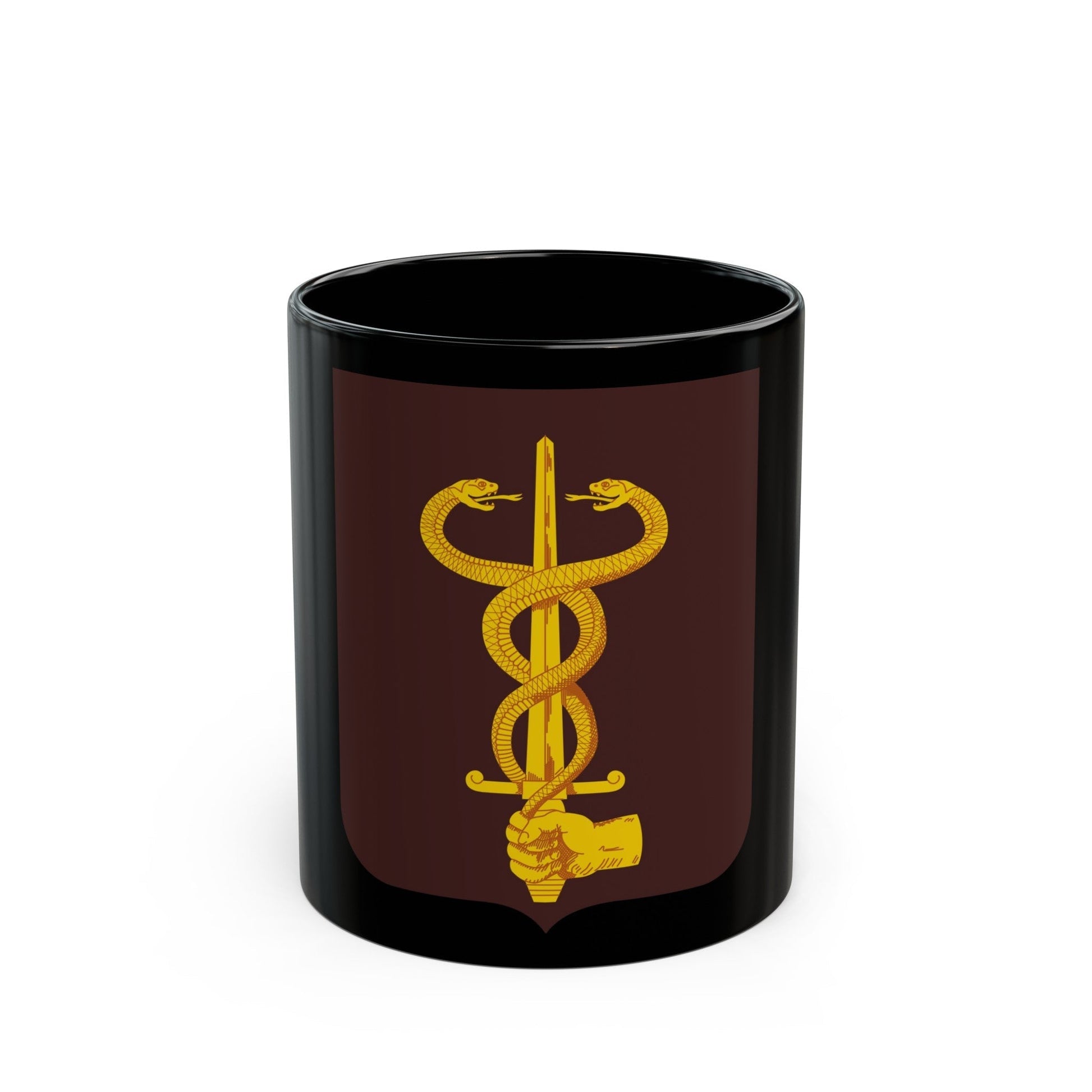 23 Medical Battalion 2 (U.S. Army) Black Coffee Mug-11oz-The Sticker Space