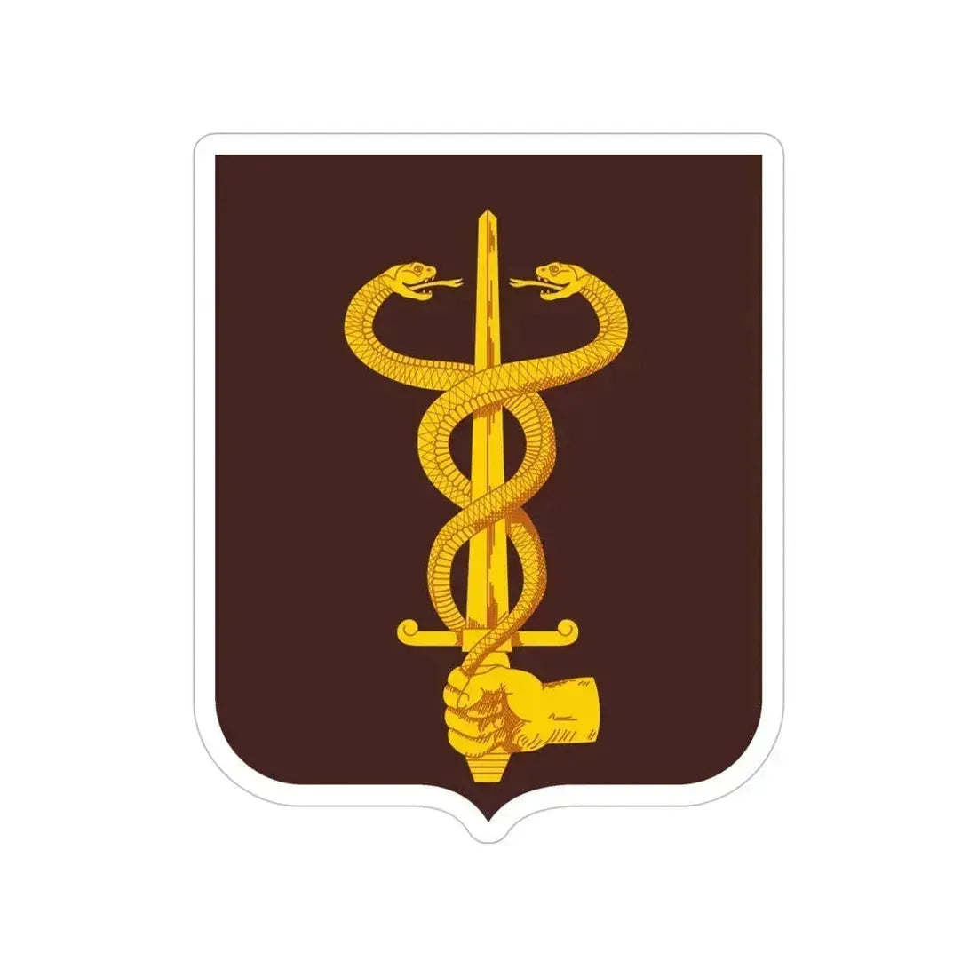 23 Medical Battalion 2 (U.S. Army) Transparent STICKER Die-Cut Vinyl Decal 6 Inch - The Sticker Space