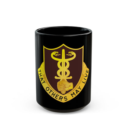 23 Medical Battalion (U.S. Army) Black Coffee Mug-15oz-The Sticker Space