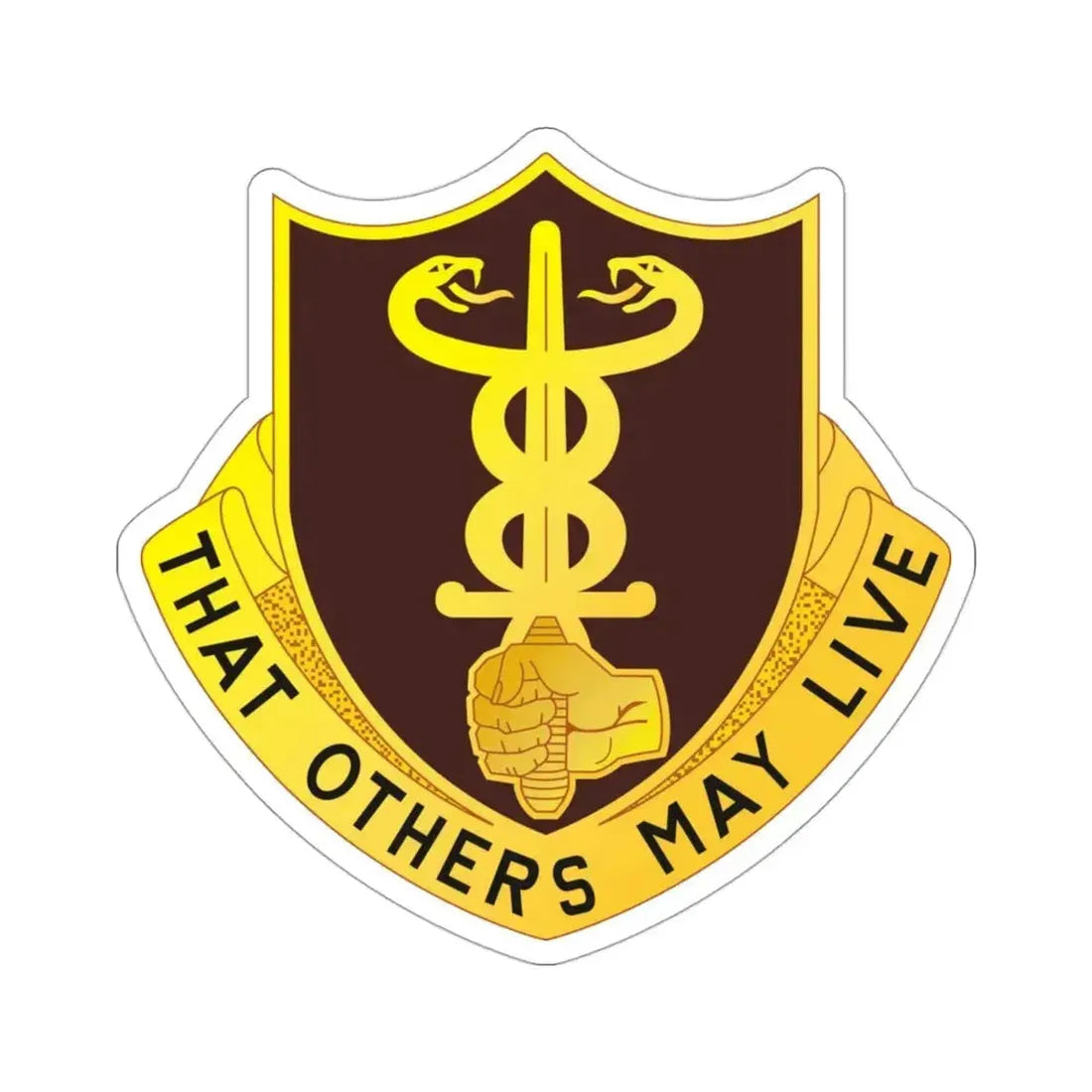 23 Medical Battalion (U.S. Army) STICKER Vinyl Die-Cut Decal 3 Inch - The Sticker Space